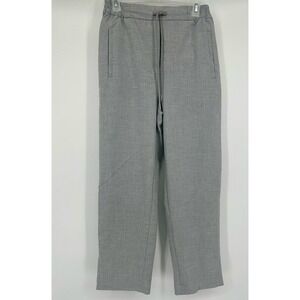 Zara high rise pull on trousers size S gray